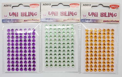 Set diamante autoadezive UniBling AD012