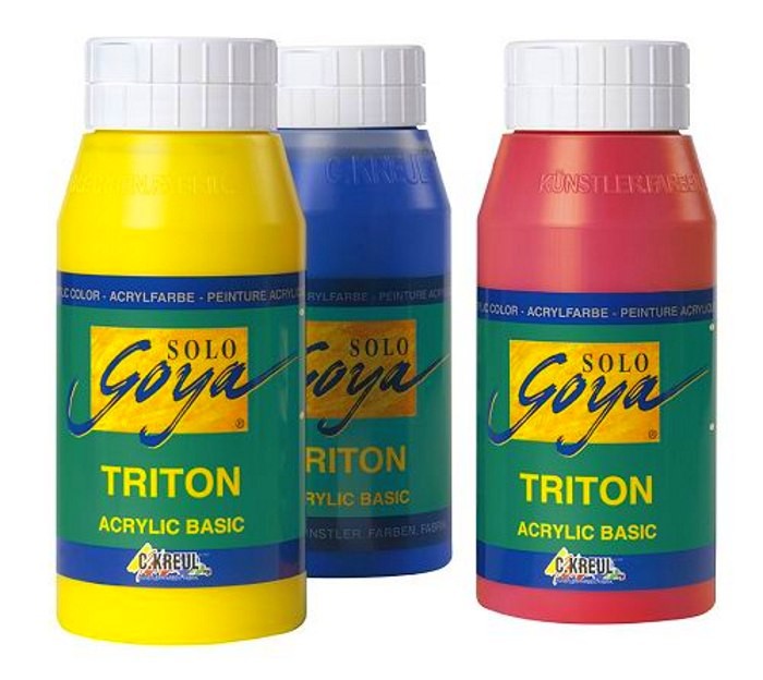 Culori acrilice Solo Goya Triton C. Kreul 750 ml