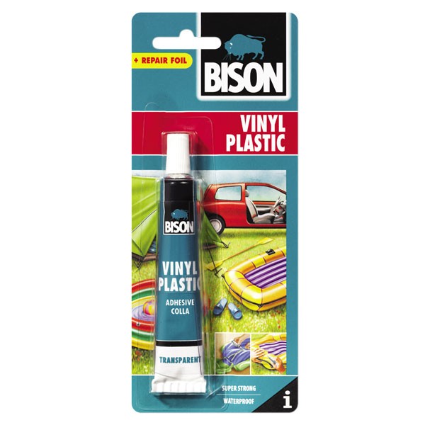 Adeziv pentru PVC moale si Vinyl BISON 25ml 410005