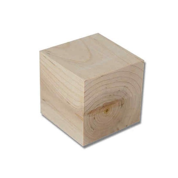 Set 66 Cuburi din lemn 1x1x1 cm