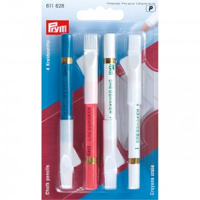 Marker croitorie cu marcaj lavabil alb - 611824