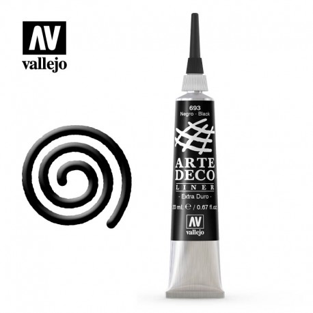 Arte Deco liner Vallejo 20ml