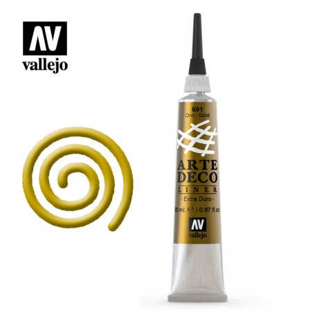 Arte Deco liner Vallejo 20ml