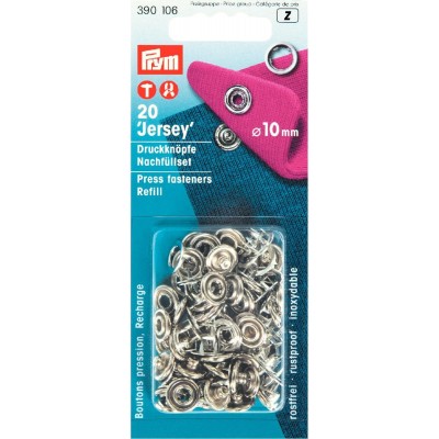 Set capse metalice 10mm cu aplicator - 390107