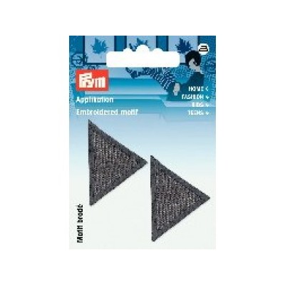 Petic termoadeziv model triunghiuri gri 925276