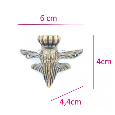 Picior  metalic 4cm  cod  366