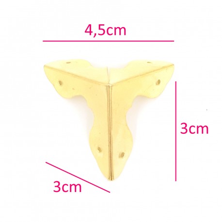 Ornament metalic 367 Auriu