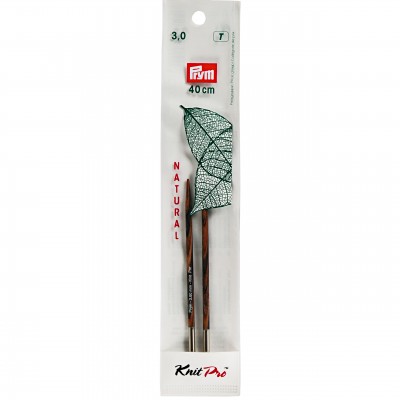 Andrele lemn natural cu suport pentru cablu 3mm 223322