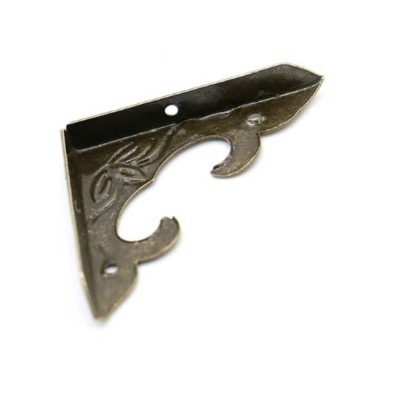 Ornament colt metalic antic 4x4 cm cod 366944 2