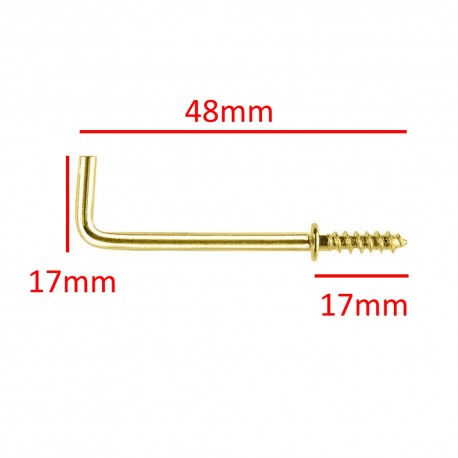 Surub tip L 49mm cod.393