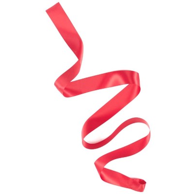 Panglica satinata 10mm - Rosu