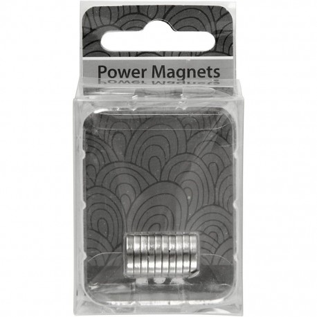 Set 10 magneti rotunzi 10x2mm 517931