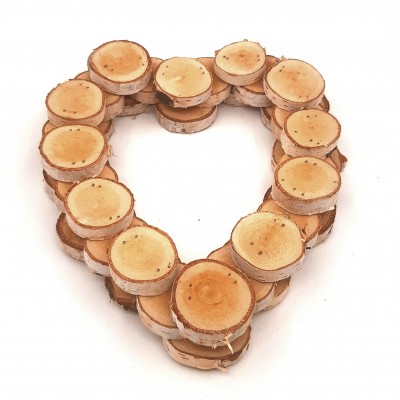 Coronita felii lemn 25cm