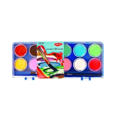Set acuarele 12 culori Daco AR120