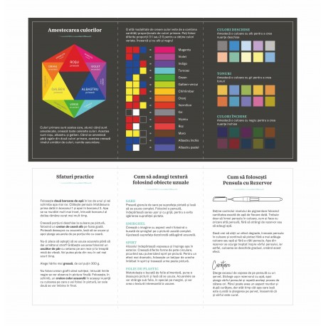 Set acuarele 48 culori Daco AR480