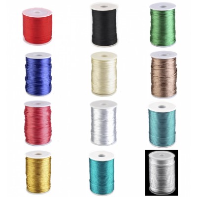 Snur corset 2mm Rosu 2