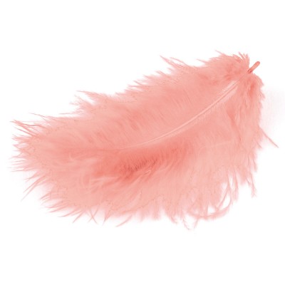 Pene marabou pentru decor - Roz deschis - 24004