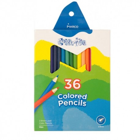 Set 36 creioane colorate Marco Raffine