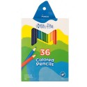 Set 36 creioane colorate Marco Raffine