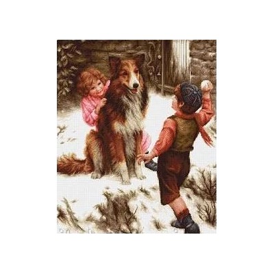 Set Goblen G539 - Sub adapostul lui Collie