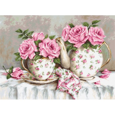 Set Goblen G566 - Trio cu flori