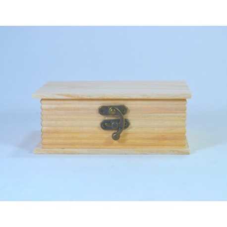 Cutie lemn carte - 11x7x4cm Obiect decorabil din lemn 5072/A