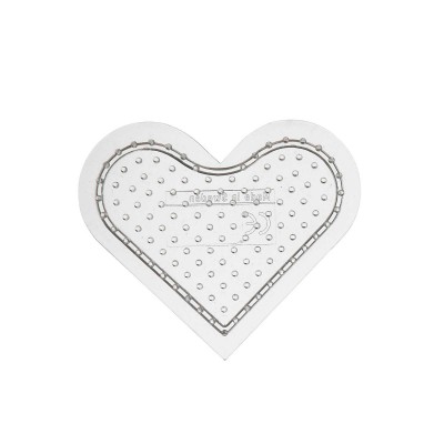 Placa expunere inima pentru  pentru margele termo 8cm