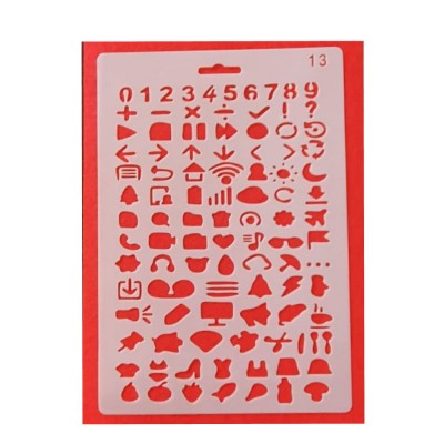 Sablon PVC 18X26 CM MODEL 1