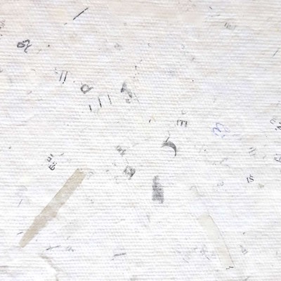 Hartie manuala Recycled White 35x45cm 2