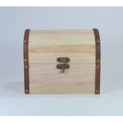 Cutie lemn - 17x14x10cm Obiect decorabil din lemn 5032/B