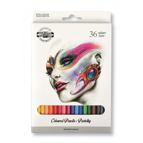 Set 36 creioane colorate Fantasy Koh-I-Noor