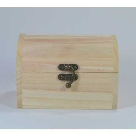 Cutie lemn - 14x10x10cm Obiect decorabil din lemn 5031/A