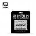 Sablon Vallejo Cracked Wall