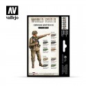 Model Color Set - WWII German Armour- Vallejo 70205