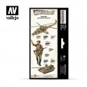 Model Color Set - WWII American Armour & Infantry - Vallejo 70220