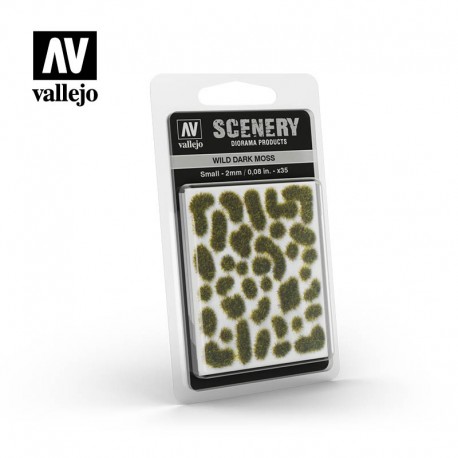 Vegetatie sintetica - Dry Green 2mm - Vallejo SC401