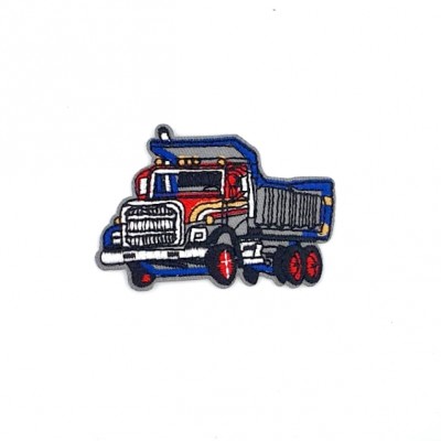 Emblema termoadeziva 7x5cm Camion Piatra