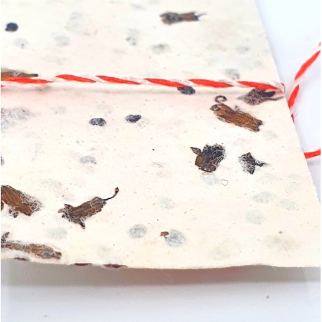 Martisor plantabil cu seminte de flori de camp si lavanda