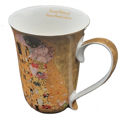 Cana ceramica - Gustav Klimt "The Kiss" 2