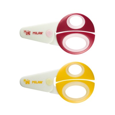 Foarfeca cu varf de plastic MILAN 2