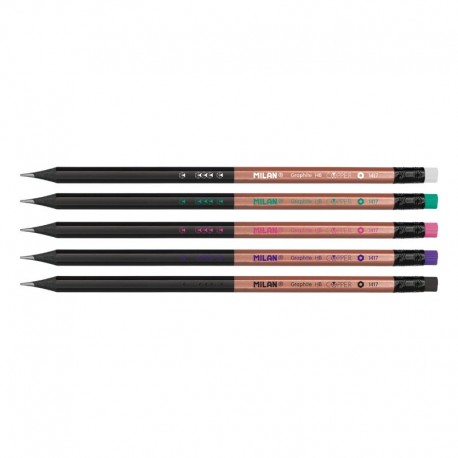 Set 6 creioane colorate Milan