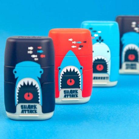 Ascutoare cu radiera Milan - Shark Attack