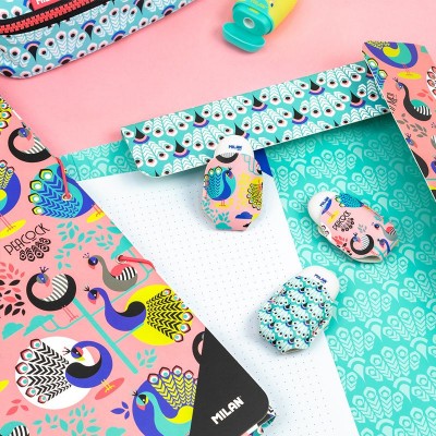 Ascutoare cu radiera Milan - Shark Attack 2