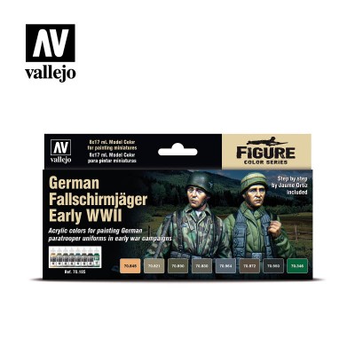 Model Color Set - British Infantry Napoleonic Wars - Vallejo 70163