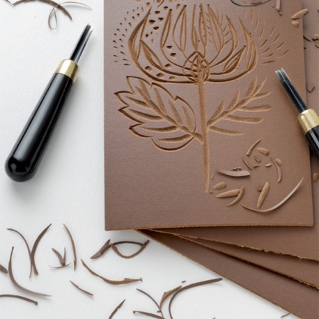 Set cutite pentru gravura sau linogravura cod. 11582