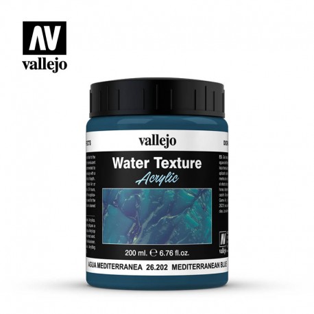 Water textures Vallejo 200ml - Pacific Blue