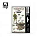 Model Color Set - WWII German Infantry - Vallejo 70206