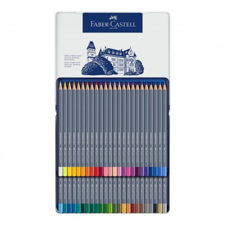 Set 36 creioane acuarelabile Faber-Castell