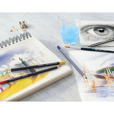 Set 12 creioane acuarelabile Faber-Castell 2