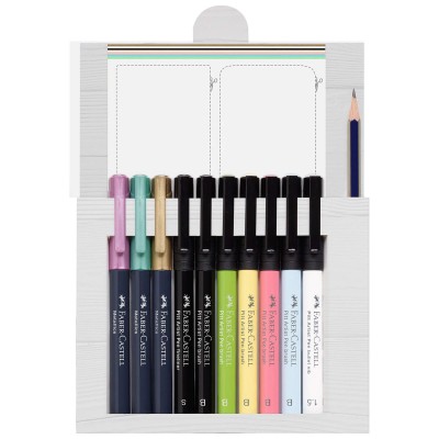 Pitt Artist Set markere pentru caligrafie - Faber Castell 2
